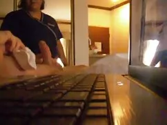 Kore kremalı türbanlı türk kadınlar kek.